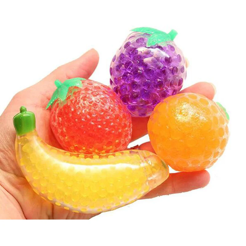 

1pcs Fruit Jelly Water Squishy Fidget Toy Weird Stuff Funny Things Stress Reliever Toys for Adult Kids Novelty Gifts Funny