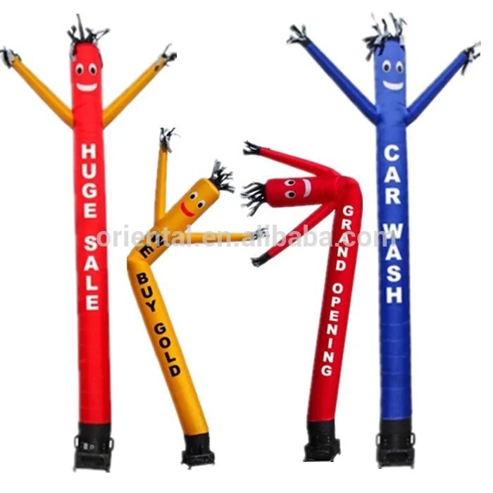 

sky dancer and blowers / inflatable air dancing men / available for LED light illumination