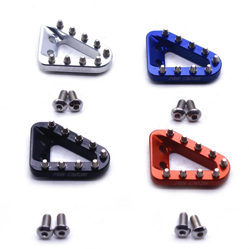

NC Wider Foot Brake Pedal Lever Step Tip Plate Rest For 250/350/450 Factory Editions 250-450 SXF/XCF 125-500 SX SXF XC XCF