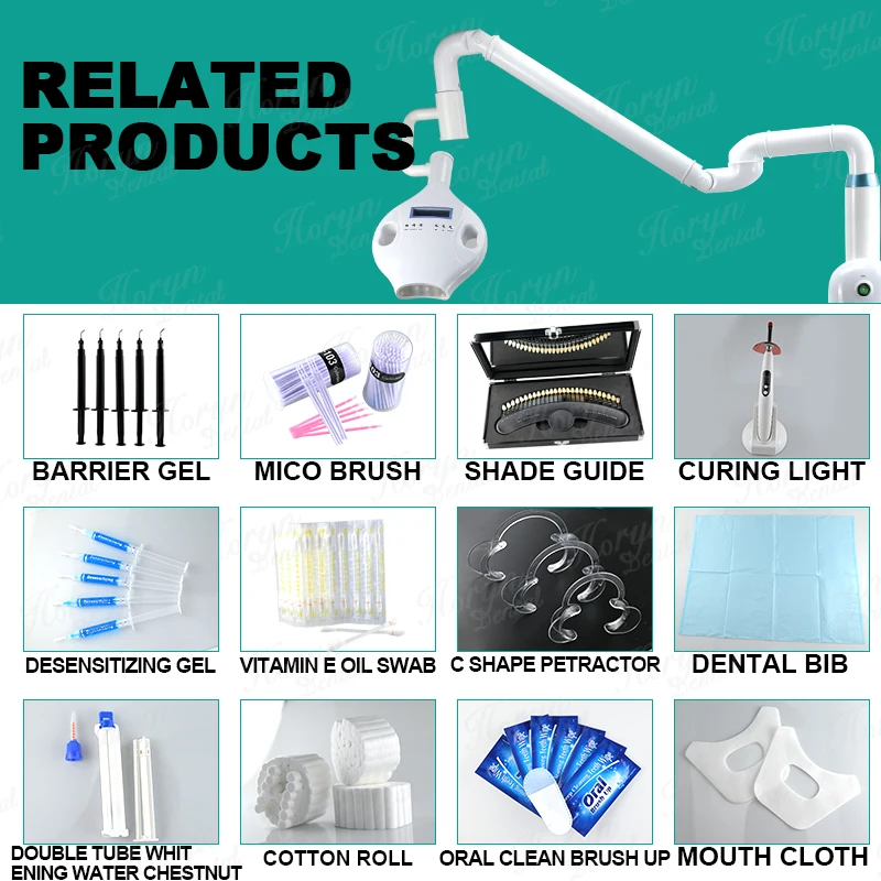 Вращающаяся Портативная Лазерная Светодиодная лампа на руку для отбеливания