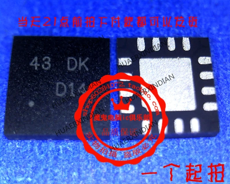 

1 шт. новый оригинальный 43 DK 43 = QFN16 в наличии реальное изображение
