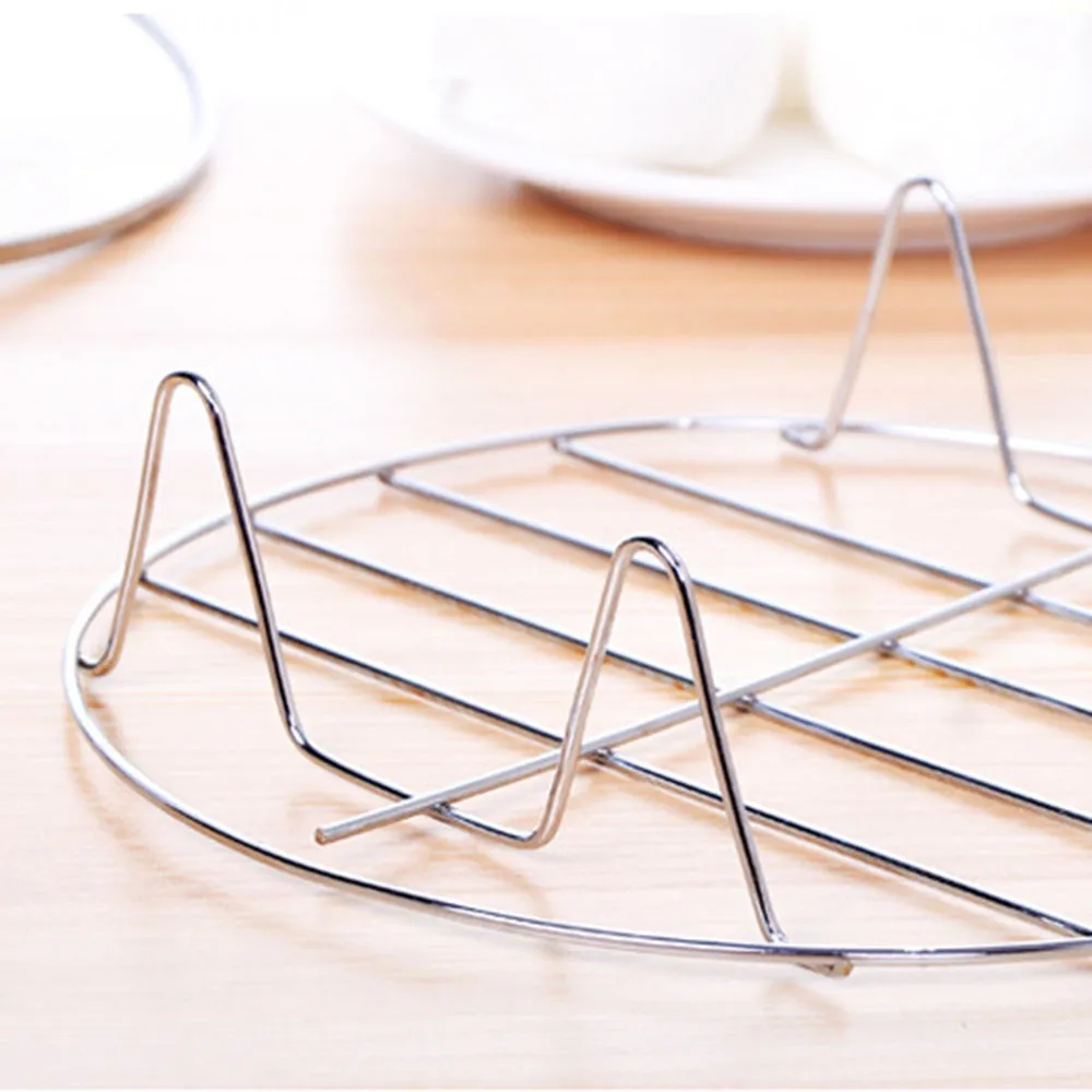 304 нержавеющая сталь круглый гриль с сетчатыми вставками стеллажи для выставки