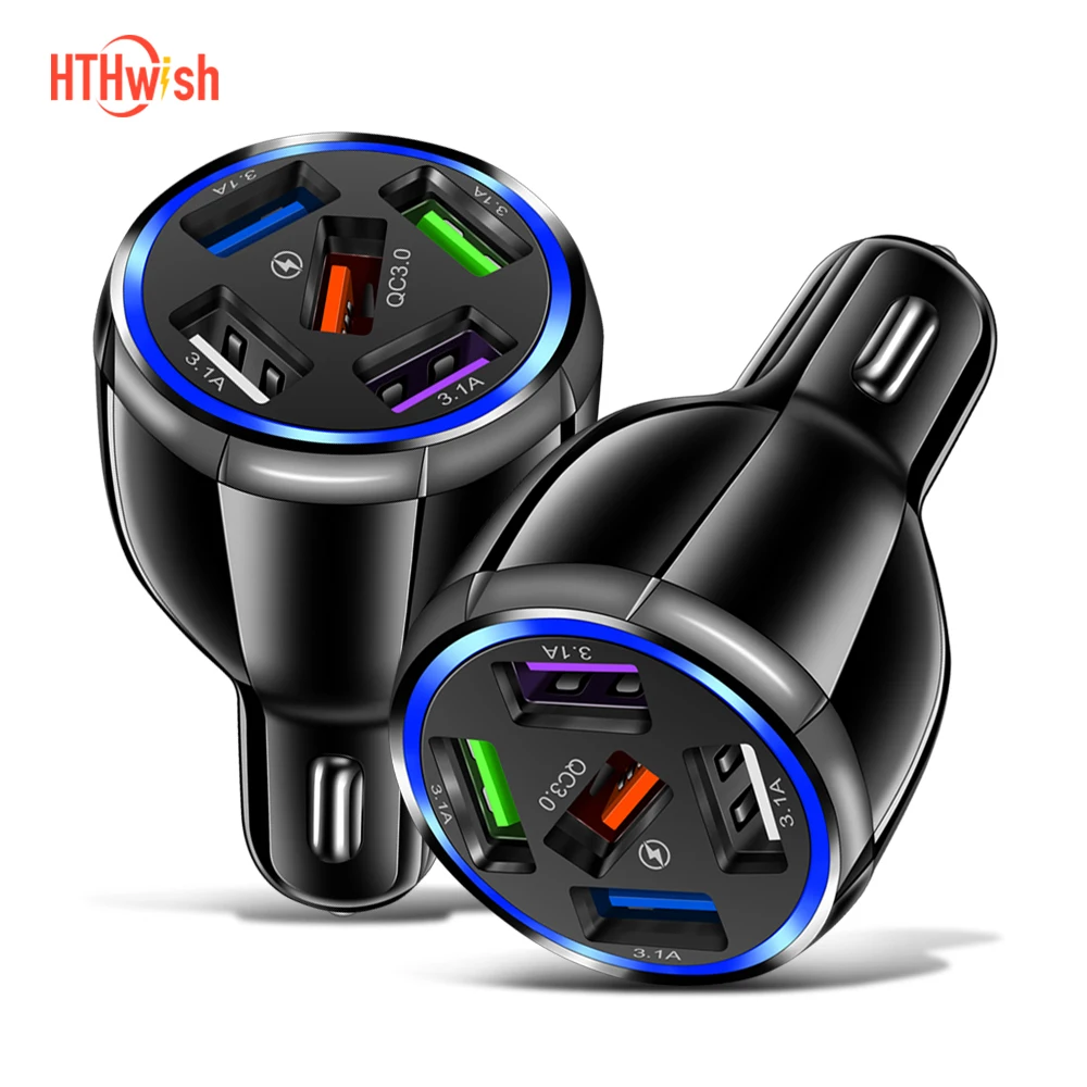 

Quick Charge 4.0 3.0 QC USB Car Charger for Xiaomi QC4.0 QC3.0 20W USB Car Charging for iPhone 12 11 X XS MAX 8 Charger