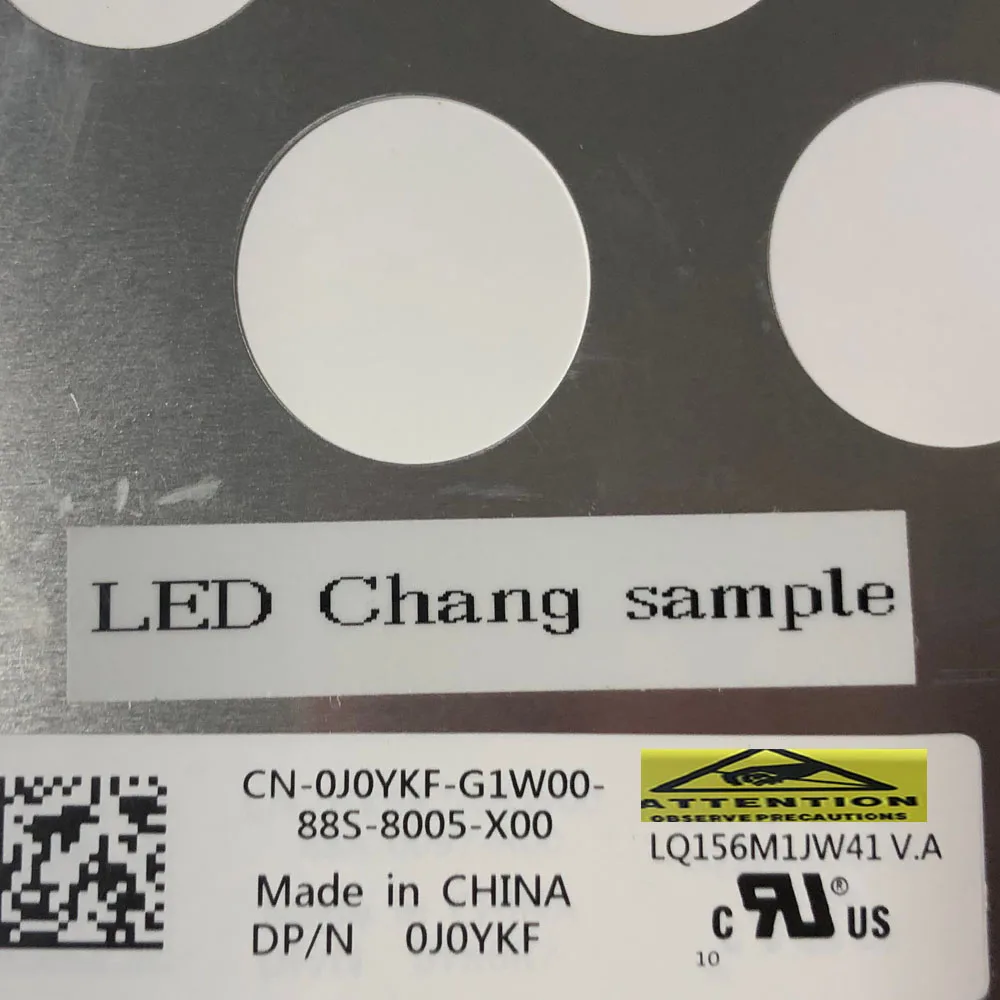 LQ156M1JW41 15 6 &quot30PIN FHD 1920 * 1080IPS подходит для DELL XPS 9570 точный 5530 экран ЖК-дисплей DP/N 0J0YKF -