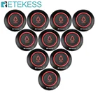 Пейджер RETEKESS TD019 беспроводной, 433,92 МГц, 10 шт.