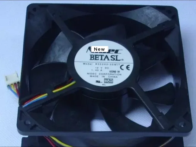 

for Nidec B35502-35MIT DC 12V 1.40A 120x120x38mm Server Cooling Fan