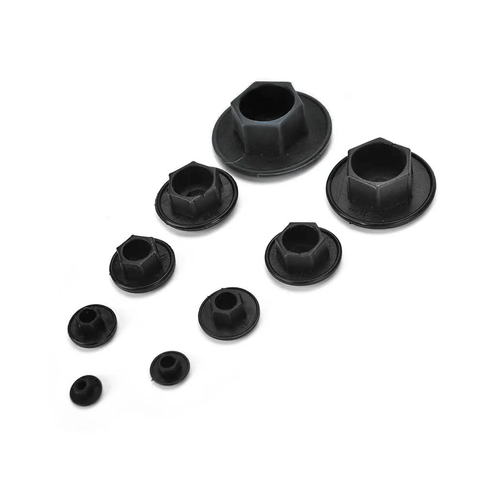 

Hex Socket Allen Bolt Screw Nut Hexagon Head Cover Cap Protector Fasteners Screws Covers Caps M5-24 Wholesale 20PCS Black