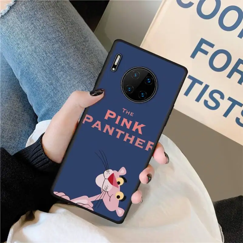 

Pink Panther Girl Phone Case for Honor View 7A 8 8x 9 9x 10 10i 20 30 Lite Pro Play Fundas Cover