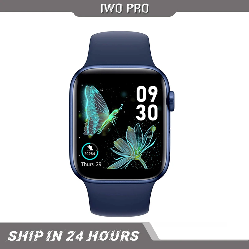 

IWO HW22 Смарт-часы 2021 Серия 6 1,75 дюймов HD экран Bluetooth Вызов Сделай Сам watchface Смарт-часы фитнес-часы для Android IOS