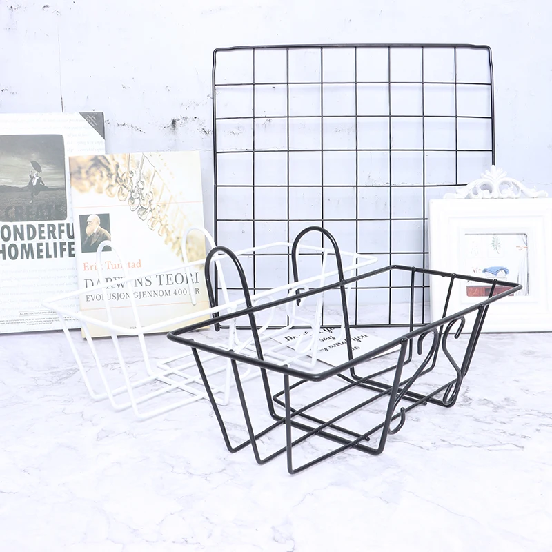 

1 Pc Hanging Planter Container Flower Pot Holder Shelf Bracket Rack Basket Living Room Bedroom Wall Storage Platform Container