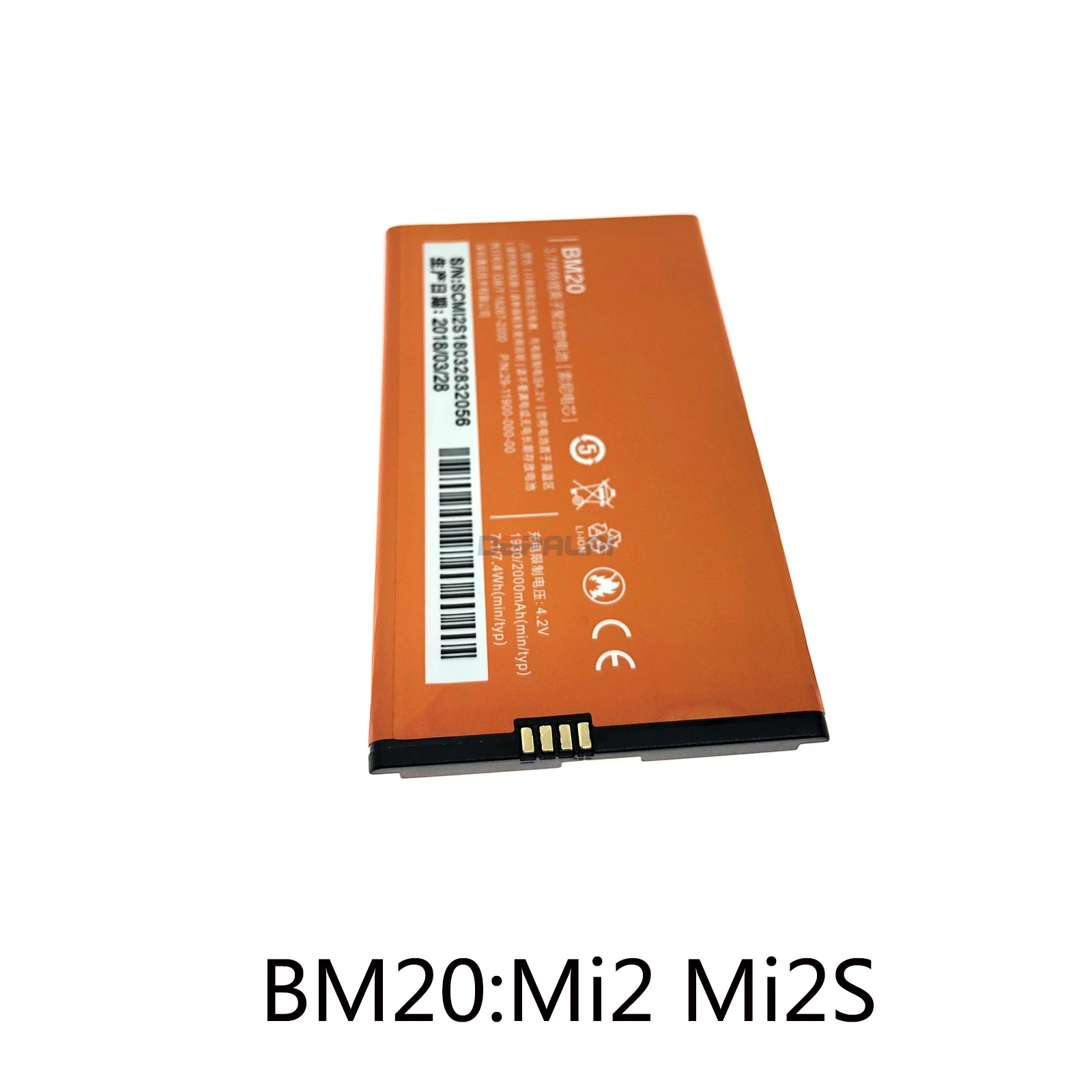 BM10 BM 20 Battery bm20 For Xiaomi M1 Mi1S Mi 2 Mi2S Mi2 Mobile Phone Replacement Batteries 2000mAh High Quality | Мобильные