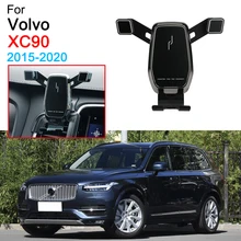 Car Phone Holder Air Vent Clip Clamp Mobile Phone Holders for Volvo XC90 Accessories 2015 2016 2017 2018 2019 2020