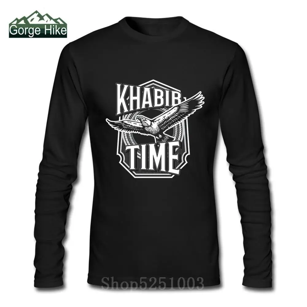 2019 модная мужская футболка с длинным рукавом Хабиб нурмагомедов эпос Конор Орел
