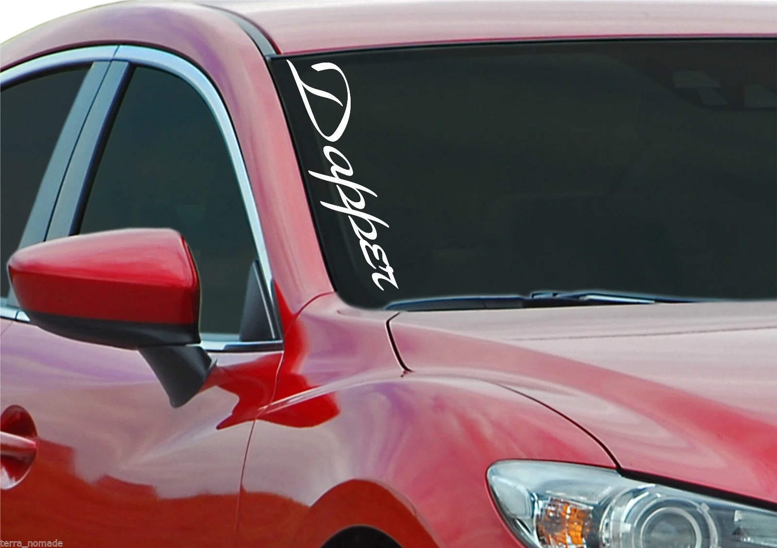 

Для Dapper Windscreen Fast Hot VW JDM Monkey Van, наклейка, забавная новинка, Стайлинг автомобиля