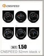 CNSPEED черный Манометр Pod кронштейн 60 мм измеритель Rcing Pod Калибровочная крышка автомобильный измеритель крышка прибора держатель пластиковый измерительный прибор Pods YC100211