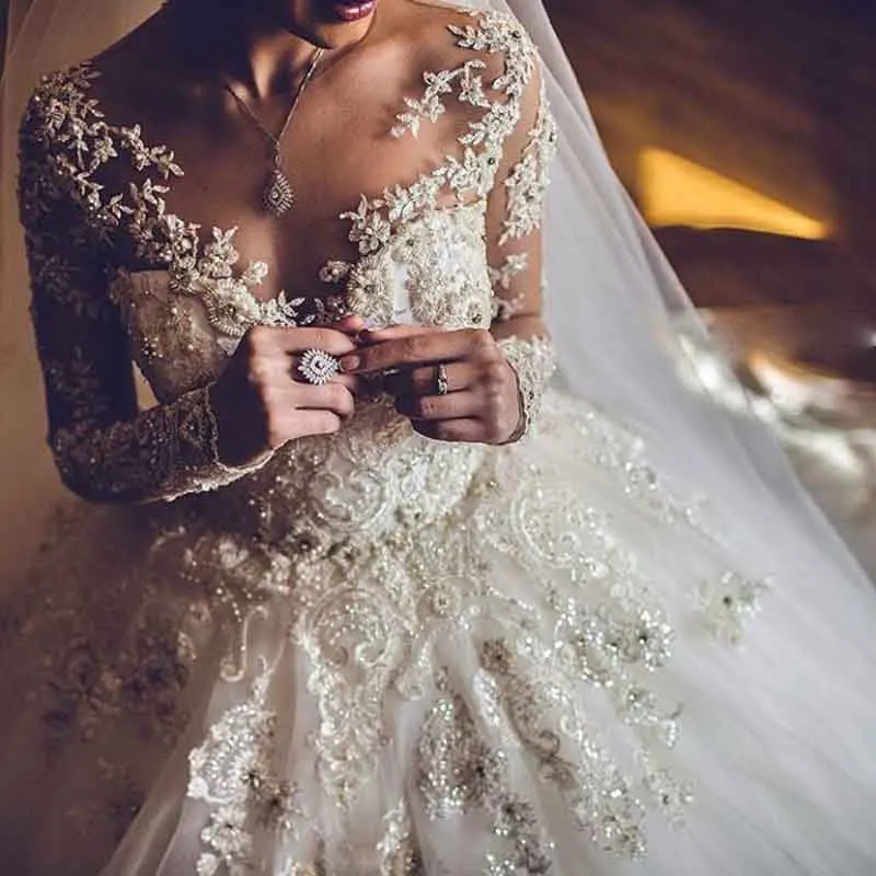 Alilove 2019 Wedding Dresse New/Sexy Female Dresses Elegant/Luxury/Puls Size Dress Style Weddings Slim | Свадьбы и торжества