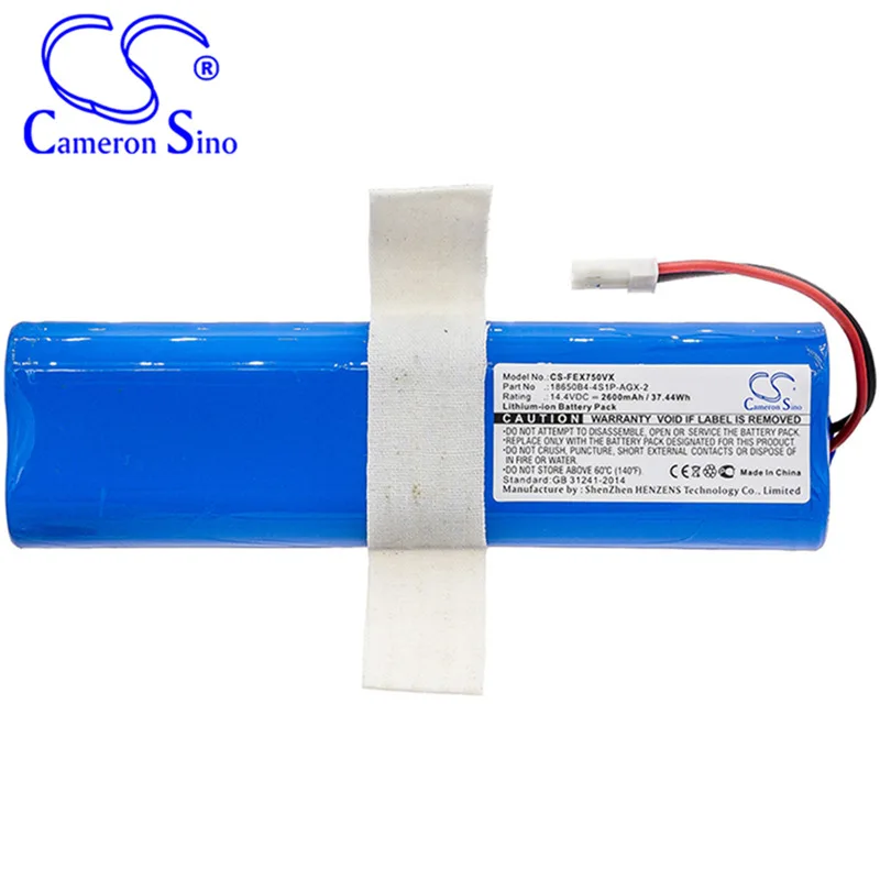 

Cameron Sino 2600mAh Battery 18650B4-4S1P-AGX-2 for ILIFE V3s Pro, V50, V5s Pro, V8s, X750