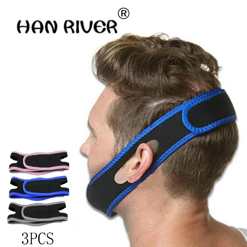 Ремни для подбородка от храпа ремни защиты рта бруксизма антиronquidos решения носа и