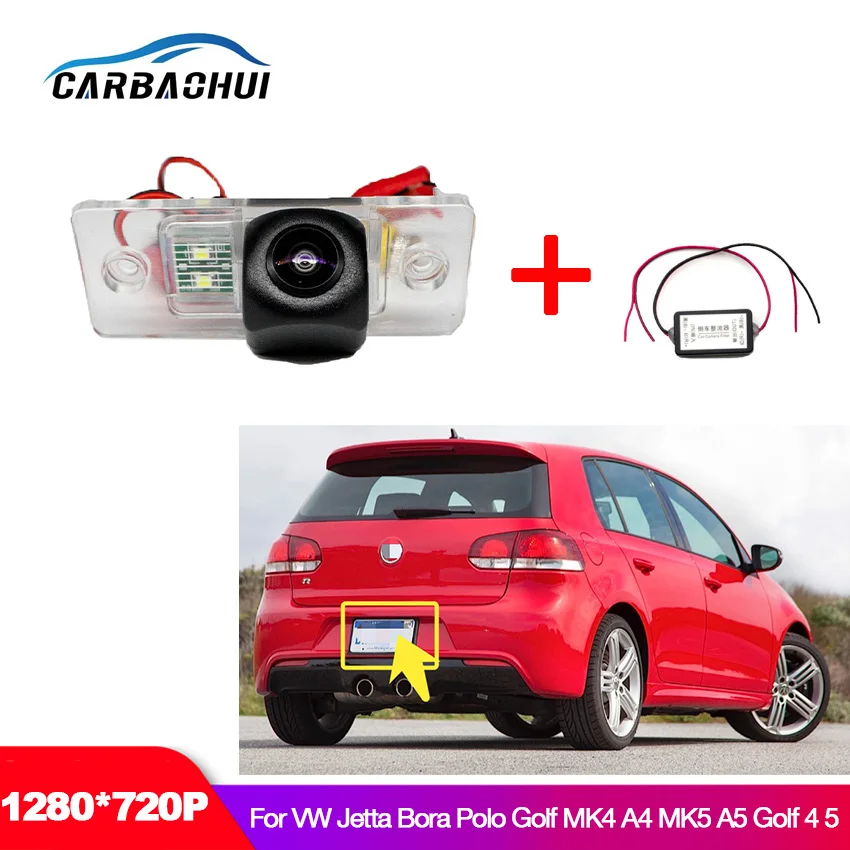 Автомобильная камера заднего вида для Volkswagen VW Jetta Bora Polo Golf MK4 A4 MK5 A5 4 5 ночное