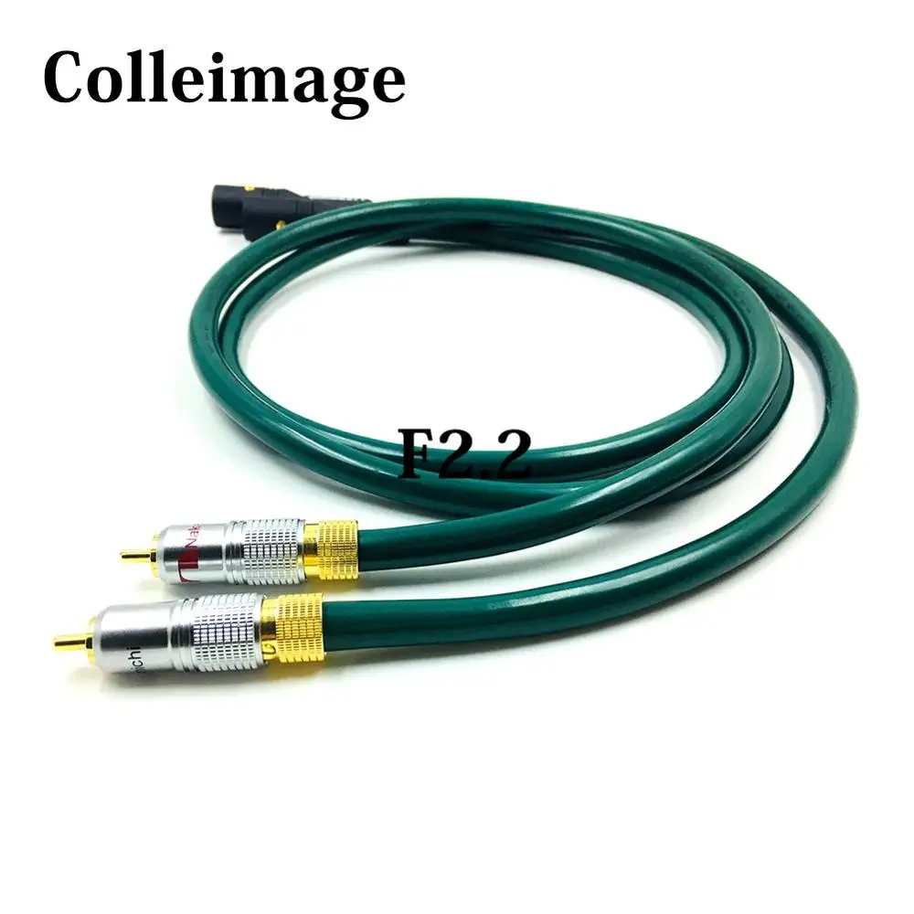 Colleimage Hi-End OFC Hifi FA-220 OCC Акустический кабель динамик аудио усилитель CD DVD плеер RCA