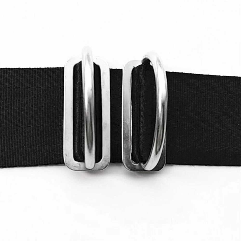 

2pcs Stainless Steel Scuba Diving Weight Belt Slide Keeper D Ring Webbing Harness Belt Retainer Stopper Freediving Accessoires