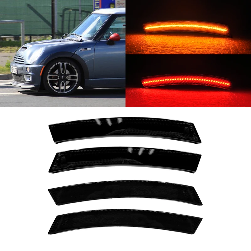 Передний и задний светодиодный габаритный фонарь для 1-го поколения Mini Cooper MKI R50 R53