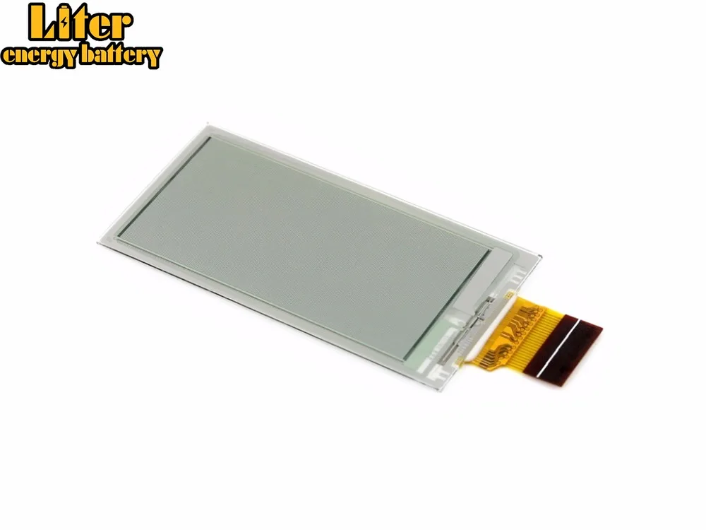 

Waveshare 212x104,2.13inch E-Ink raw display panel without PCB, yellow black white Three-color SPI interface