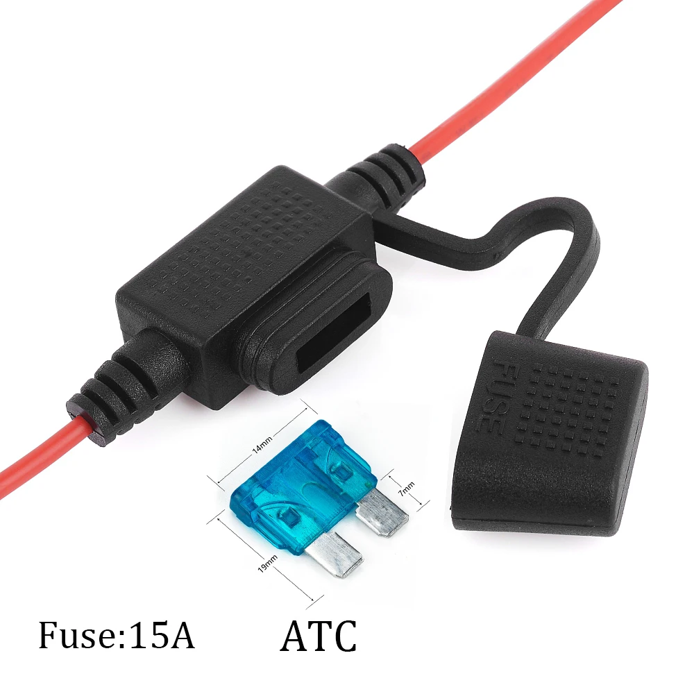 Jtron 3.2FT 12 В 14AWG крокодил зажим для SAE соединительный кабель быстросъемный кабель авто солнечной энергии зарядки Расширение 15A