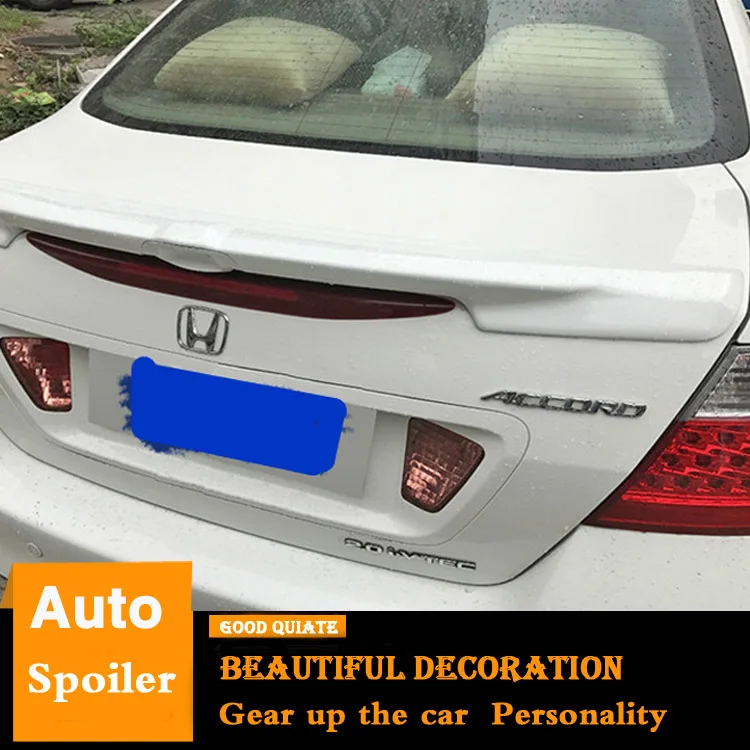 Спойлер для Honda Accord 2006 2007 высококачественный материал ABS праймер заднего крыла