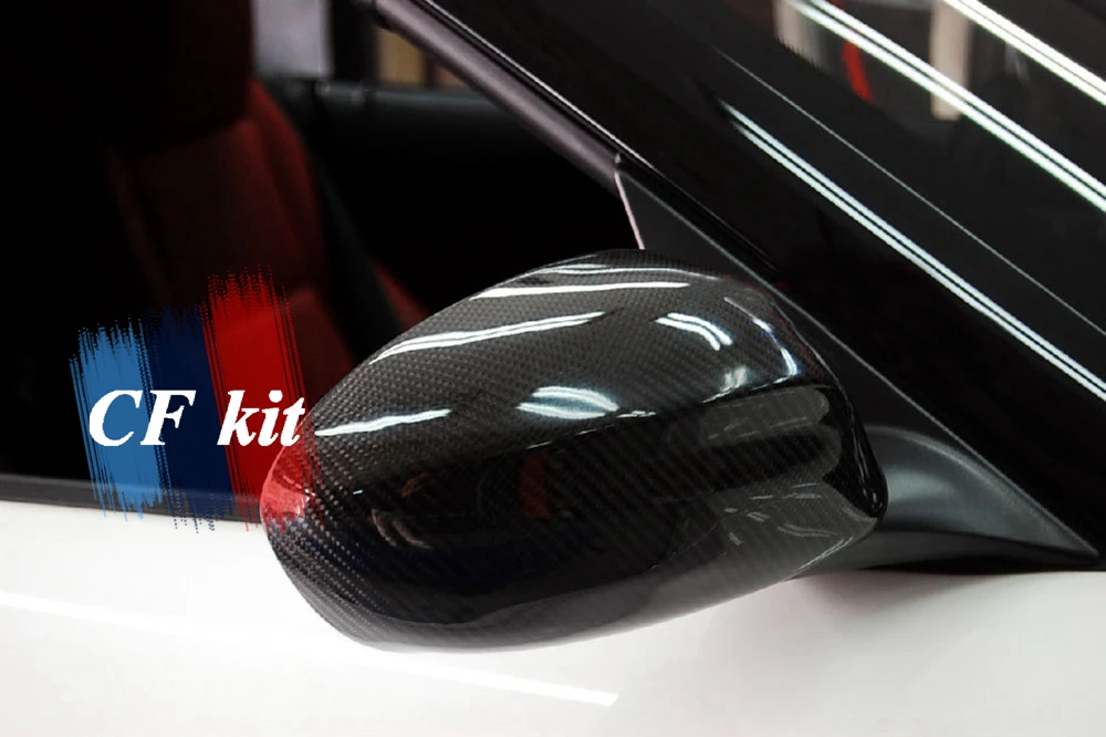 Комплект наклеек CF из углеродного волокна чехлы на боковые зеркала заднего вида