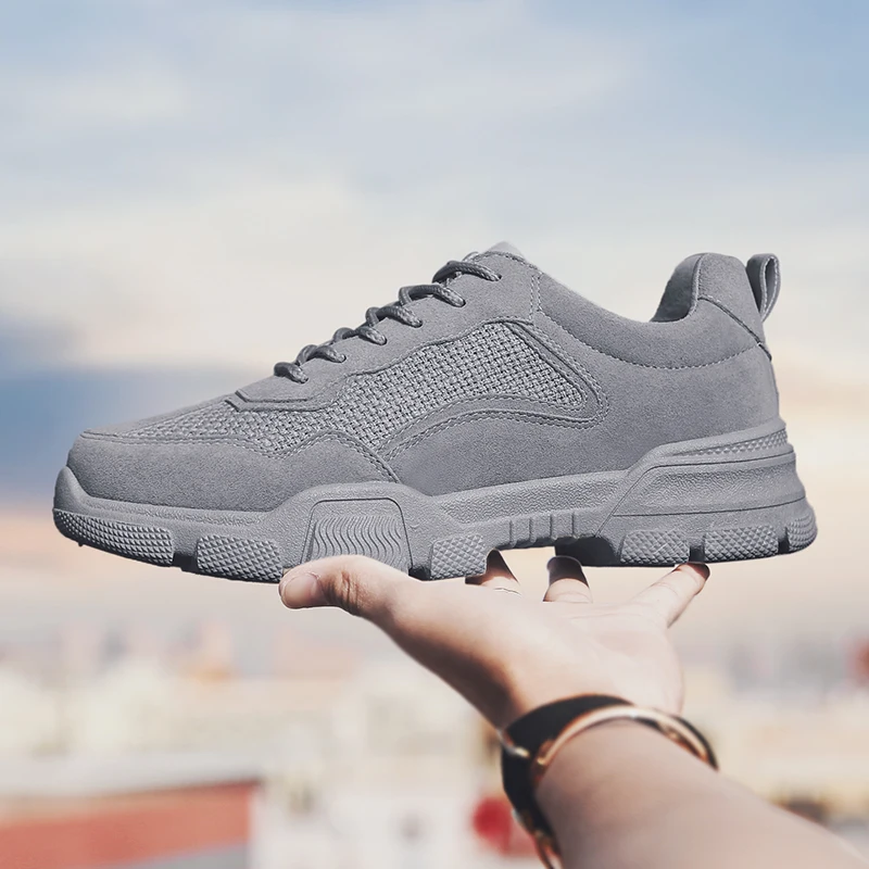 Новые мужские ботинки 2019 г. Теплые зимние на меху рабочая обувь мужская модные