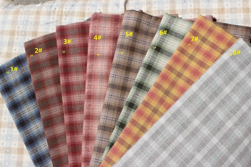 Окрашенная японская хлопчатобумажная ткань лоскутное шитье кошелек квилтинг