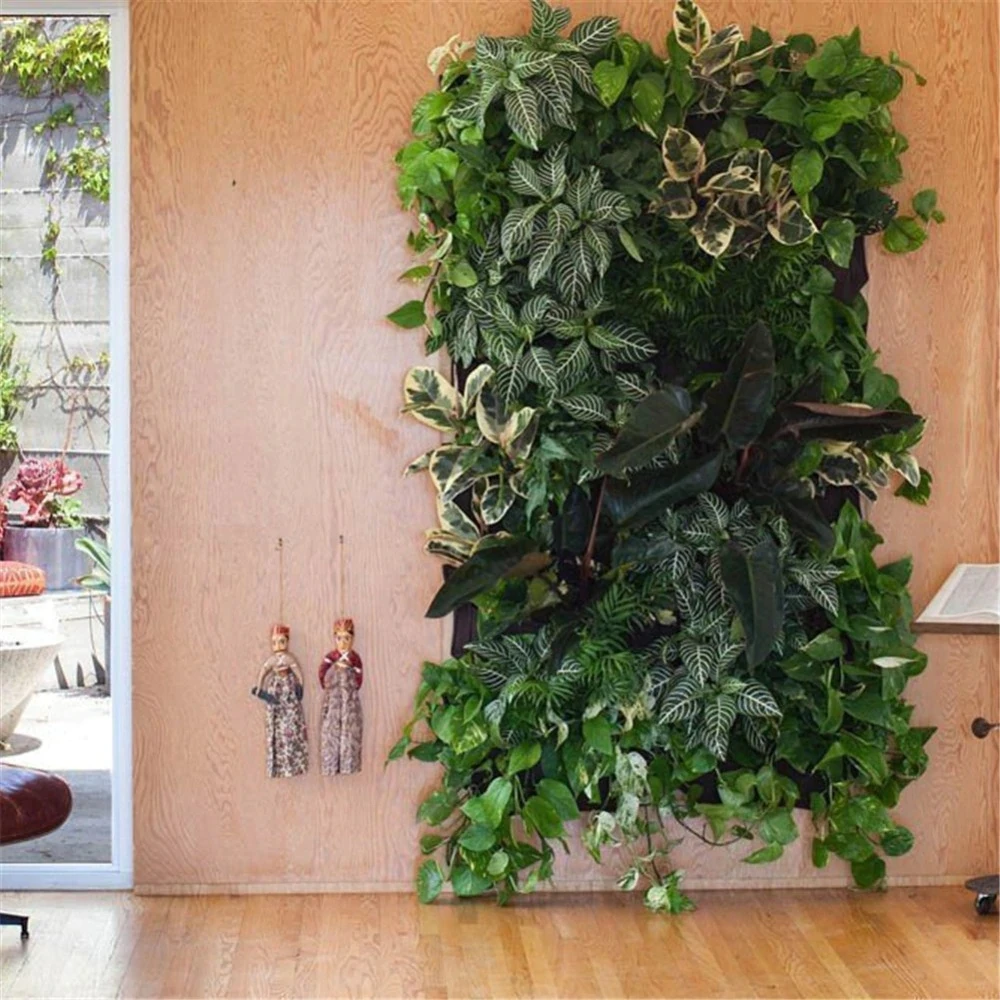 Настенные цветочные горшки 7 карманов садовый плантатор подвесной Сумочка в