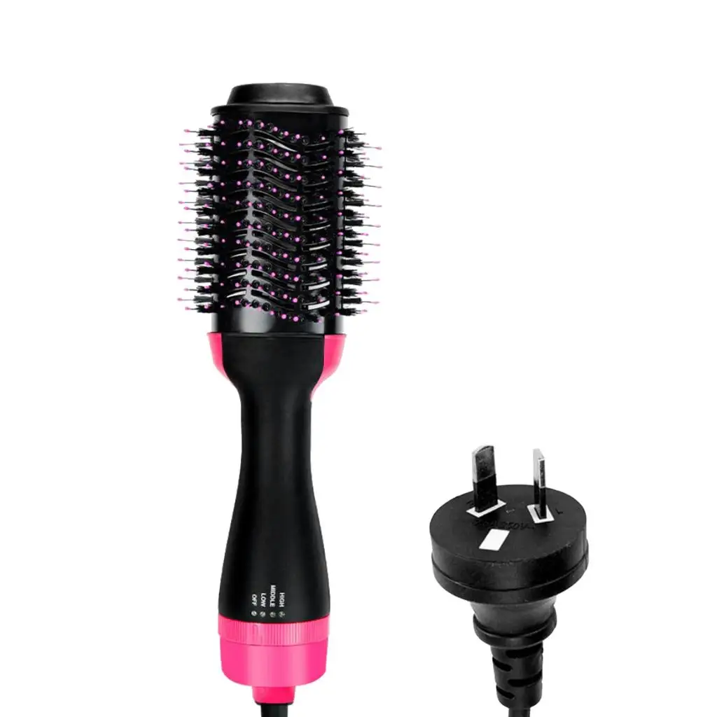 Фен для горячего воздуха с отрицательными ионами 2 в 1|Круглые щетки| |
