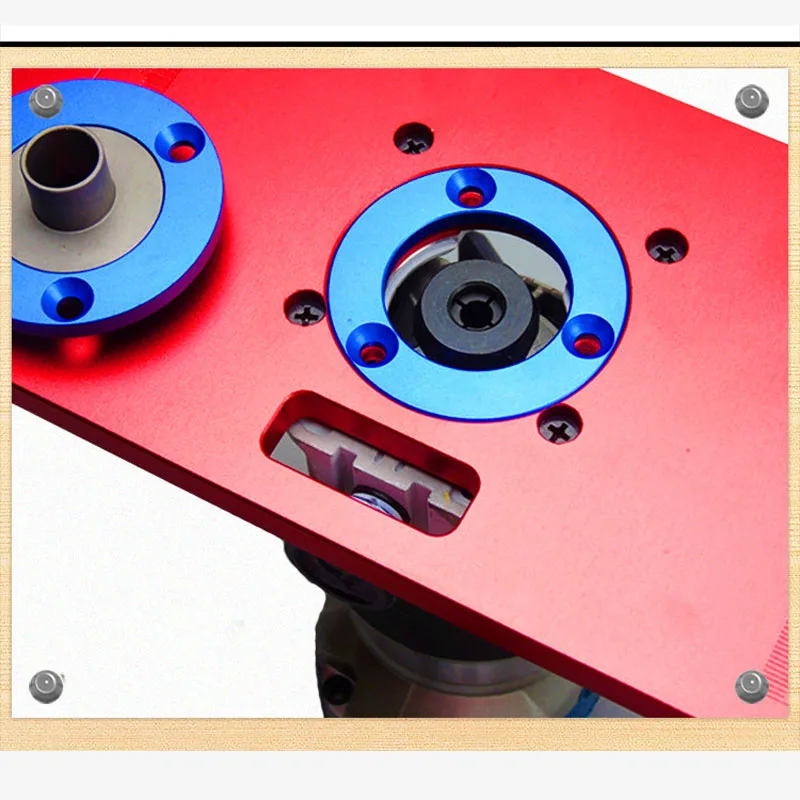 Универсальный тип фрезерный стол из алюминиевого сплава вставная пластина