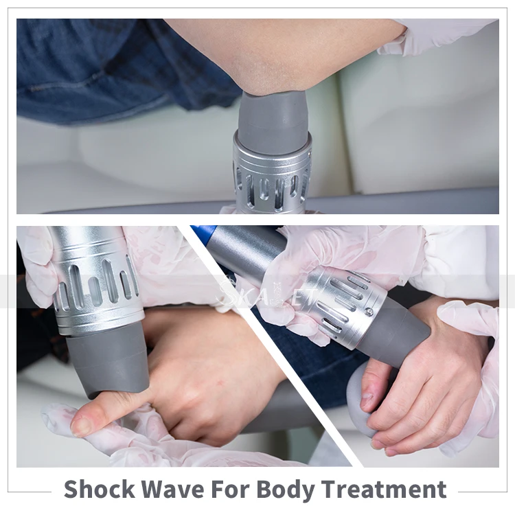 

New Design 7 Transmitters Electromagnetic Extracorporeal Shock Wave Therapy Massage Machine for ED Treatment/Joint Pain Relief