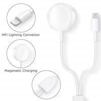 Wireless Charger for Apple Watch Series USB Magnetic Charging Cable for IPhone