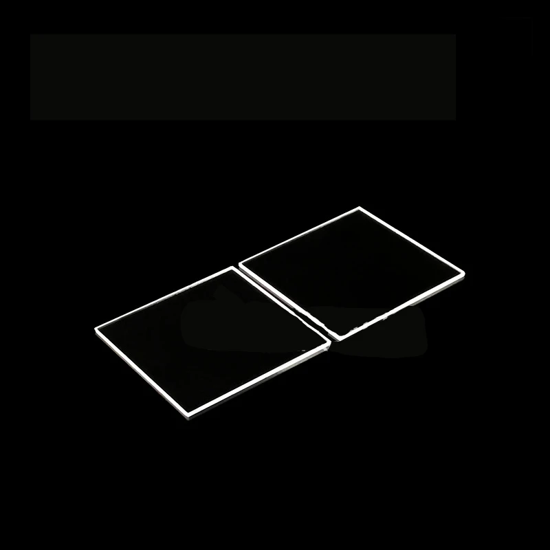High Permeability Quartz Glass Square 25*2*2mm Spot JGS1 Far Ultraviolet Optical Coating Substrate | Инструменты