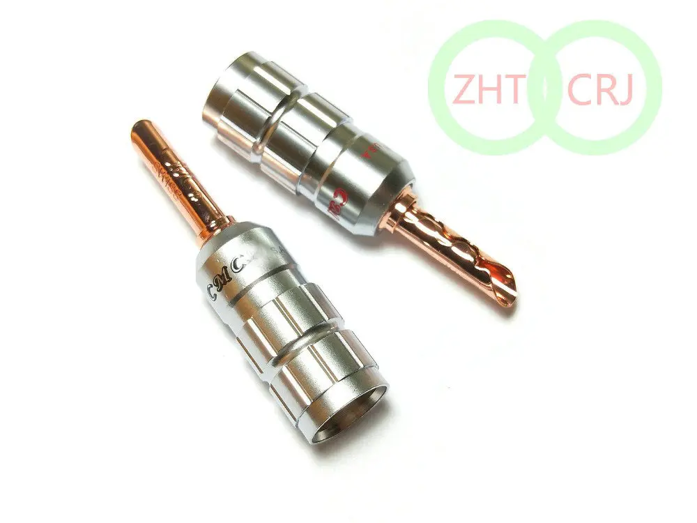 50 шт. 4 мм банановый штекер Адаптер провод разъемы для динамика