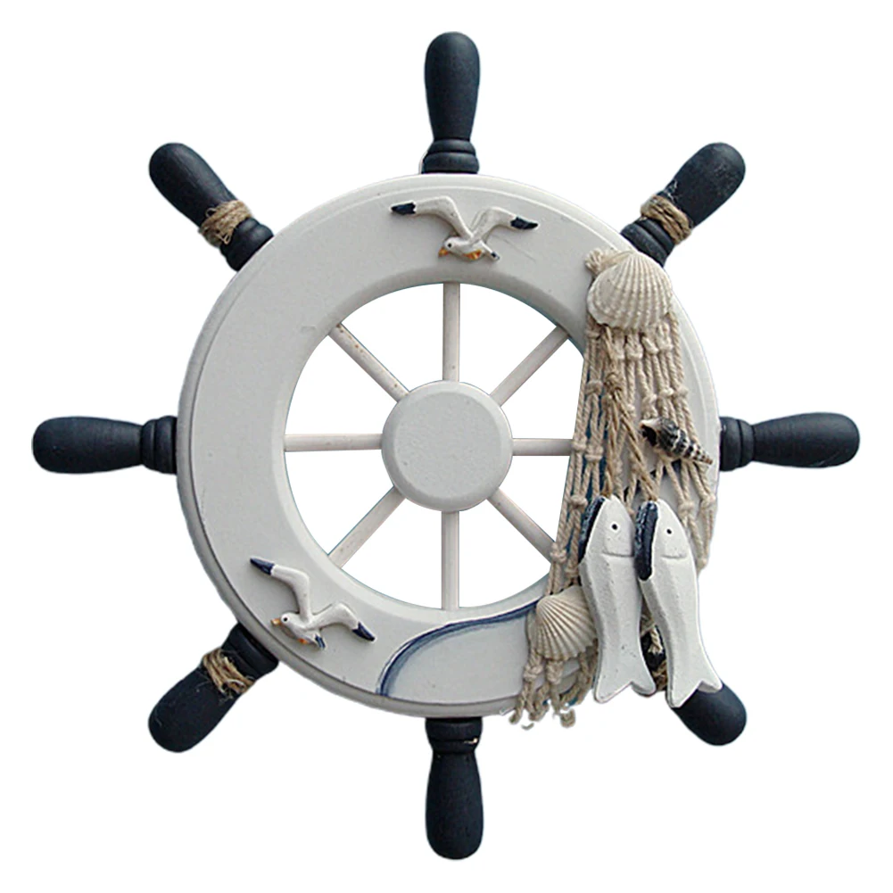 Подвесная настенная лодка 23 см для украшения дома морской рыбалки гостиной и