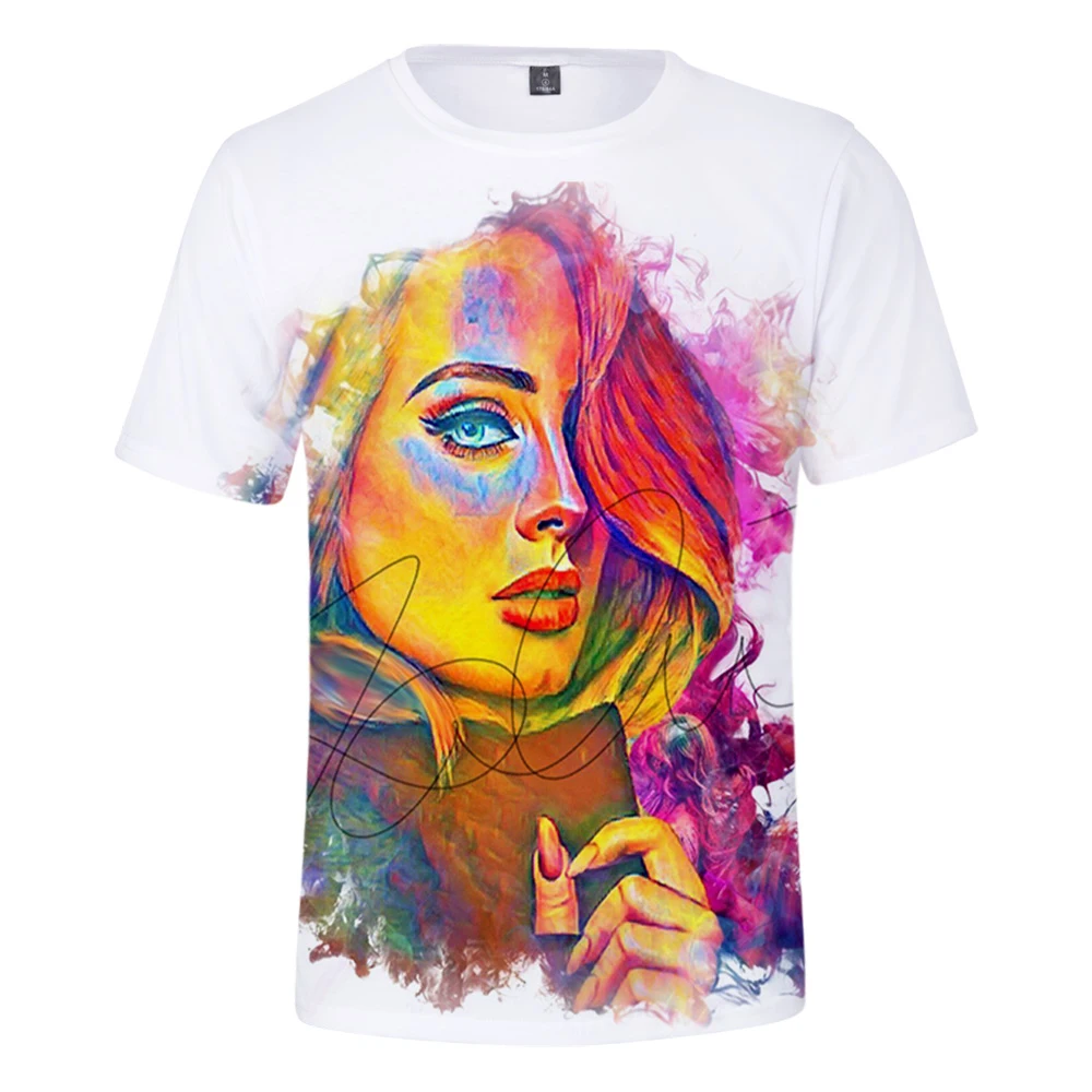 

Футболка Мужская/женская с 3D-принтом, модная повседневная рубашка в стиле хип-хоп, топ с коротким рукавом и круглым вырезом, в стиле Харадзюк...