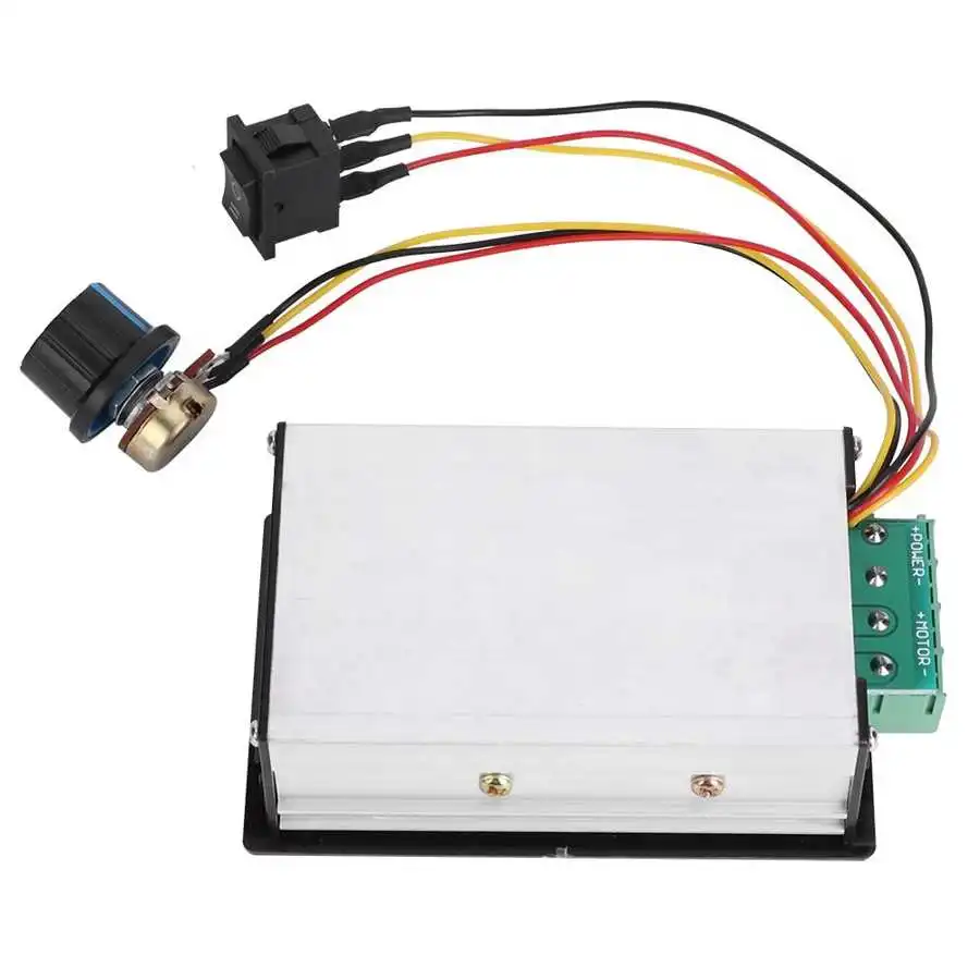 Регулятор скорости двигателя DC 6V 12V 24V 36V 48V 15A цифровой дисплей регулятор