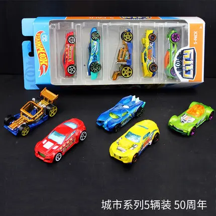 FKT61 Хот Вилс 5 шт./компл. литья под давлением 1: 64 металлические Бэтмен мини модель автомобиля Детские игрушки для детей Oyuncak араба Hotwheels, подарочный набор для мальчиков - Цвет: FKT61