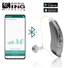 Слуховые аппараты с Bluetooth 10-канальные, умеренные потери, Невидимые Регулируемые звуки, усилитель звука, Прямая поставка