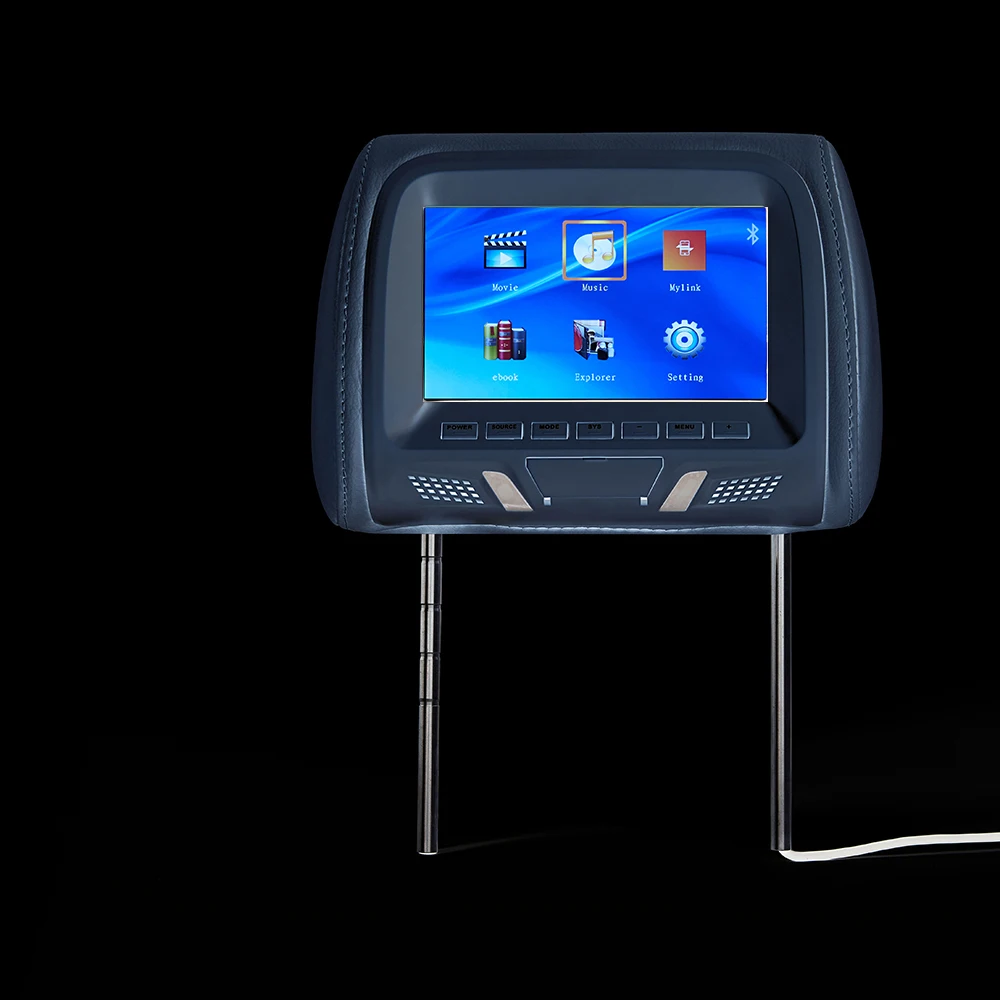 Автомобильный подголовник монитор Зеркало Ссылка Универсальный 7 дюймов TFT