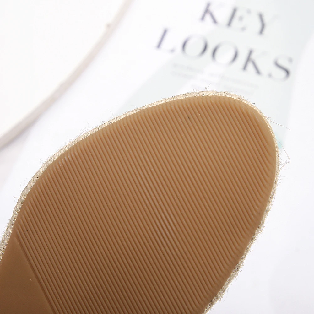 

Women Espadrilles Leisure Vacation Wedges Shallow Platform High Heels Lady Pumps Round Toe Hollow Shoes Femme Chaussures Eu 42