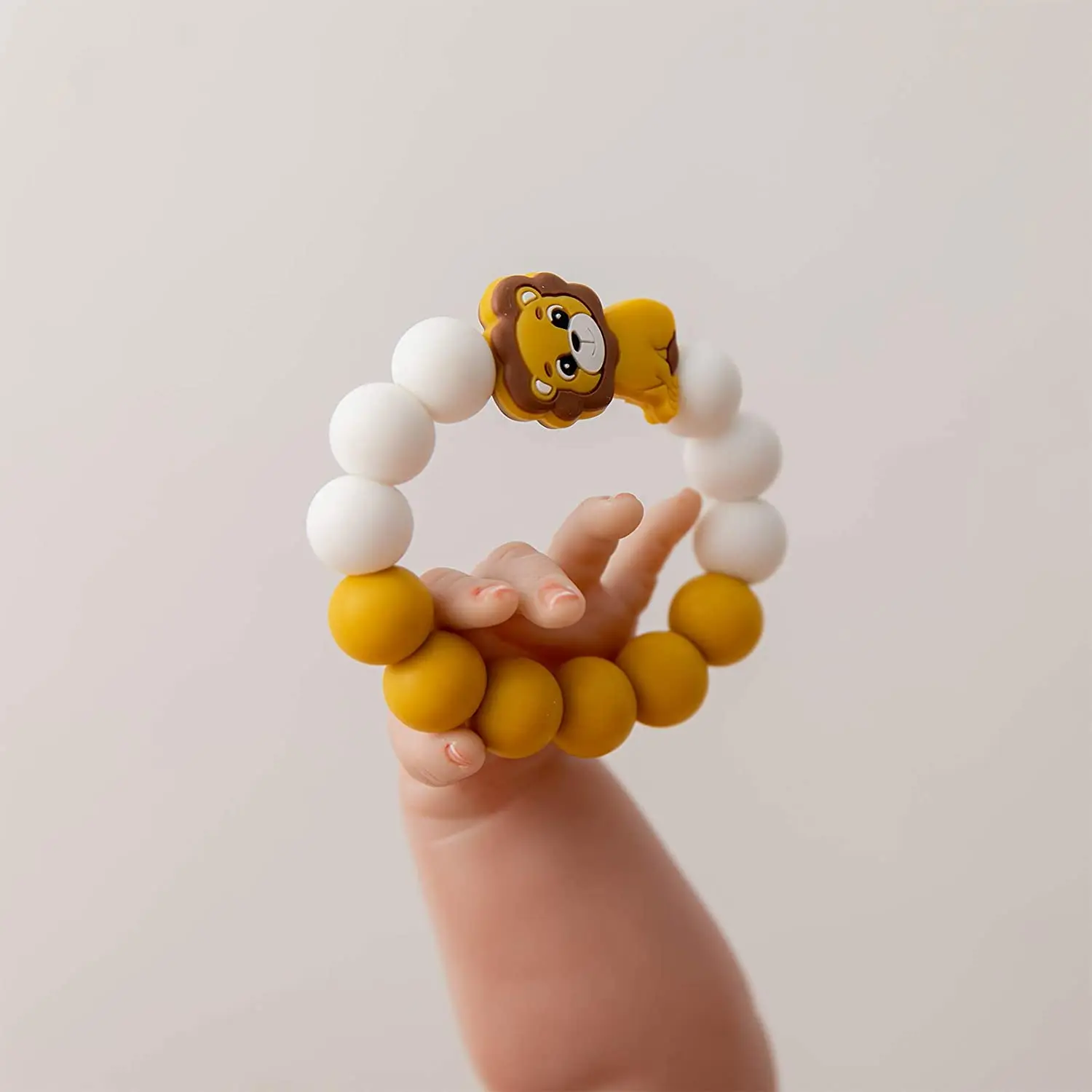 

Chew Bracelet for Kids Boys Silicone Teething Beads Bracelet Baby Toddler Infant Teething Highly Effective Pain Relief for Kids