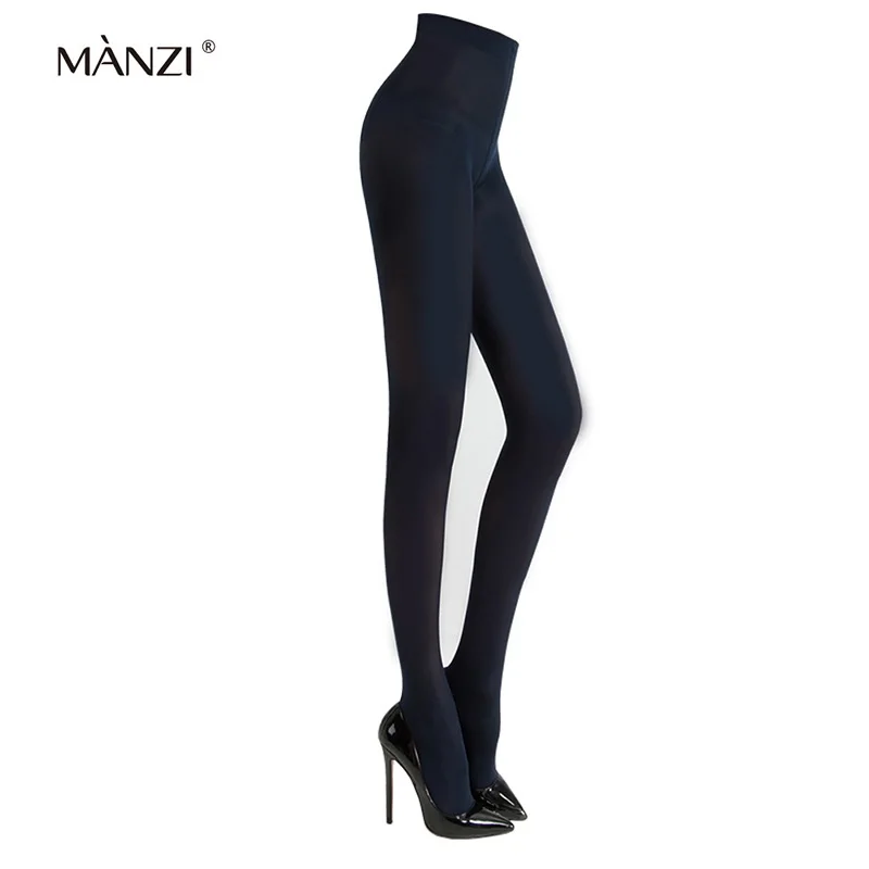 MZ26032 новые высококачественные женские бархатные колготки/колготки осенне-зимние