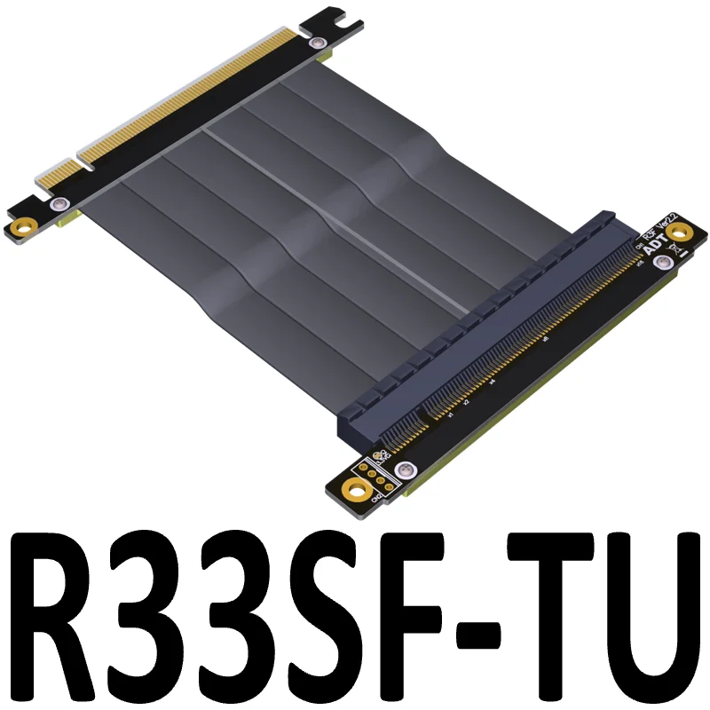 

Elbow Design Gen3.0 PCI-E 16x To 16x 3.0 Riser Cable PCI-Express pcie X16 Extender Right Angle For ITX Motherboard