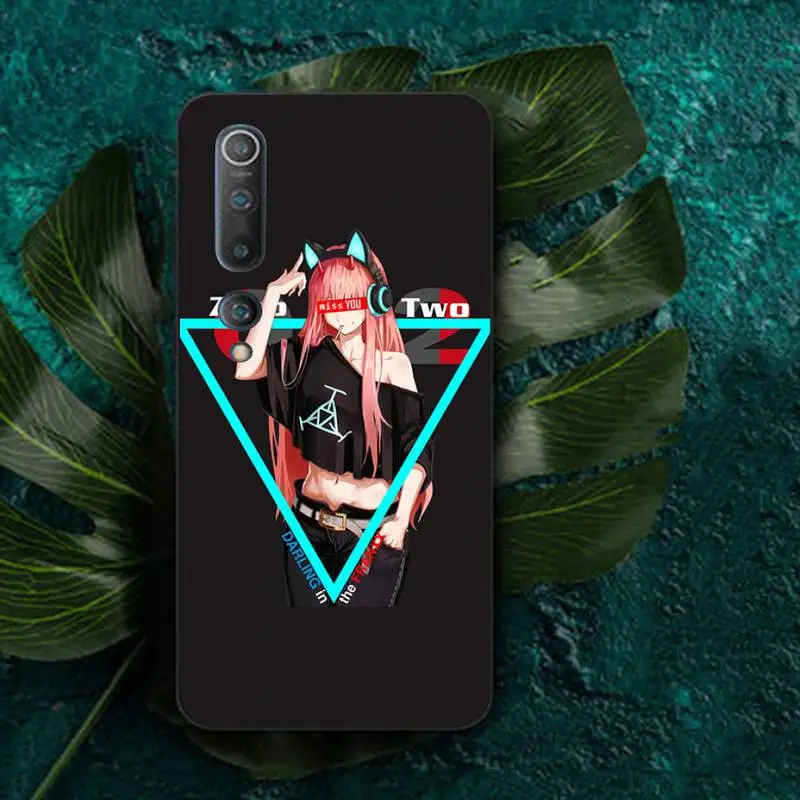 

RuiCaiCa Zero Two Darling in the FranXX Anime Phone Case for RedMi note 7 8 9 6 5 4 X pro 8T 5A
